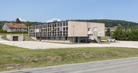 Façades antérieure et latérale droite. © Région Bourgogne-Franche-Comté, Inventaire du patrimoine