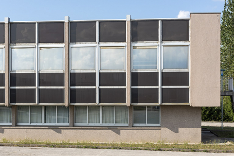 Façade antérieure : extrémité droite. © Région Bourgogne-Franche-Comté, Inventaire du patrimoine