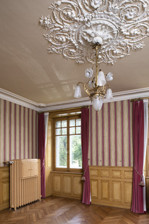 Maison : salon. © Région Bourgogne-Franche-Comté, Inventaire du patrimoine