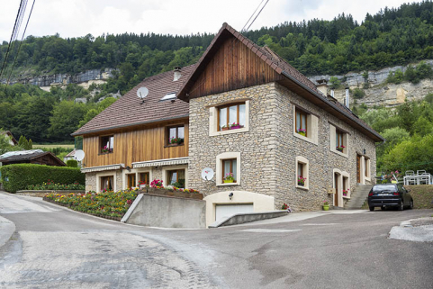 Vue d'ensemble, depuis le sud. © Région Bourgogne-Franche-Comté, Inventaire du patrimoine