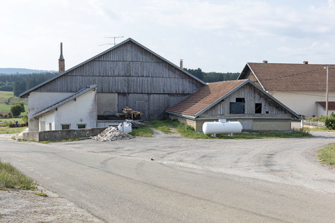 Façade postérieure. © Région Bourgogne-Franche-Comté, Inventaire du patrimoine Façade postérieure. © Région Bourgogne-Franche-Comté, Inventaire du patrimoine
