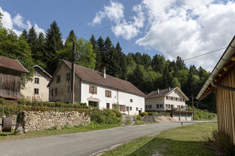 Logements, vus du nord. © Région Bourgogne-Franche-Comté, Inventaire du patrimoine