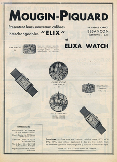 Publicité Mougin-Piquard, 1935. © Région Bourgogne-Franche-Comté, Inventaire du patrimoine