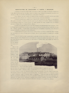 Manufacture de chaussures G. Gaiffe, à Besançon, 1894. © Région Bourgogne-Franche-Comté, Inventaire du patrimoine