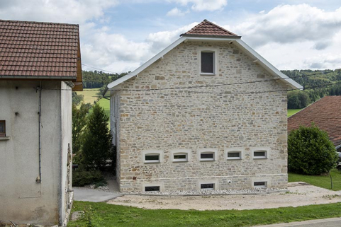 Façade latérale droite. © Région Bourgogne-Franche-Comté, Inventaire du patrimoine Façade latérale droite. © Région Bourgogne-Franche-Comté, Inventaire du patrimoine