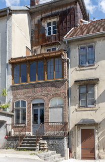 Magasin industriel rue du Chêne. © Région Bourgogne-Franche-Comté, Inventaire du patrimoine Magasin industriel rue du Chêne. © Région Bourgogne-Franche-Comté, Inventaire du patrimoine