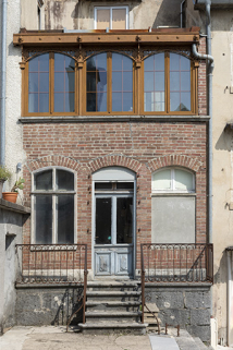Magasin industriel rue du Chêne, de face. © Région Bourgogne-Franche-Comté, Inventaire du patrimoine Magasin industriel rue du Chêne, de face. © Région Bourgogne-Franche-Comté, Inventaire du patrimoine