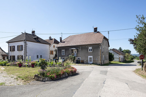 Vue d'ensemble, depuis le nord. © Région Bourgogne-Franche-Comté, Inventaire du patrimoine