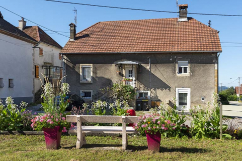 Bureau et logement. © Région Bourgogne-Franche-Comté, Inventaire du patrimoine