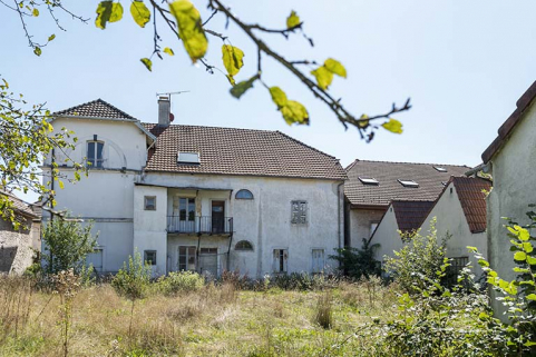Logement : façade postérieure. © Région Bourgogne-Franche-Comté, Inventaire du patrimoine