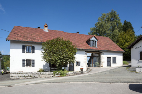 Ferme : façade antérieure. © Région Bourgogne-Franche-Comté, Inventaire du patrimoine