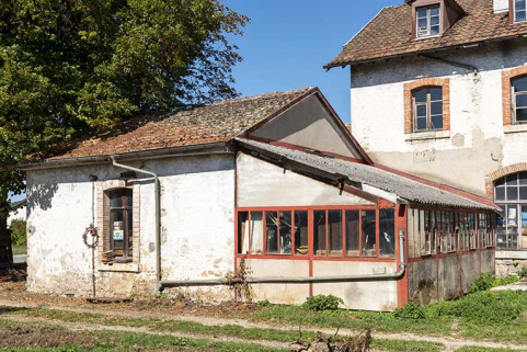 Forge et dépôt : façades postérieure et latérale droite. © Région Bourgogne-Franche-Comté, Inventaire du patrimoine