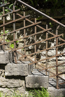 Garde-corps de l'escalier indépendant. © Région Bourgogne-Franche-Comté, Inventaire du patrimoine Garde-corps de l'escalier indépendant. © Région Bourgogne-Franche-Comté, Inventaire du patrimoine