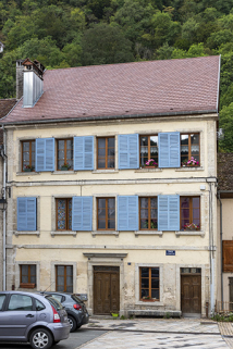 Immeuble 3 place du Chapître : façade antérieure. © Région Bourgogne-Franche-Comté, Inventaire du patrimoine
