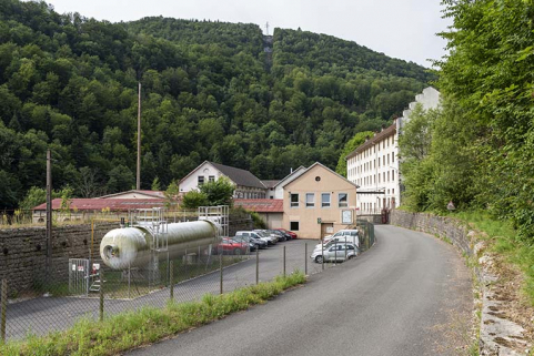 Vue d'ensemble, depuis l'entrée au nord. © Région Bourgogne-Franche-Comté, Inventaire du patrimoine