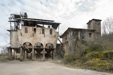 Poste de lavage (C) et poste de surveillance (D). © Région Bourgogne-Franche-Comté, Inventaire du patrimoine