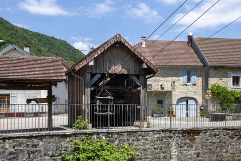 2020. Vue d'ensemble du transporteur automatique par cables. © Région Bourgogne-Franche-Comté, Inventaire du patrimoine