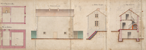 Construction de la dérivation de Port-sur-Saône - Maison éclusière (1876). © Région Bourgogne-Franche-Comté, Inventaire du patrimoine Construction de la dérivation de Port-sur-Saône - Maison éclusière (1876). © Région Bourgogne-Franche-Comté, Inventaire du patrimoine