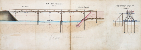 Dérivation de Conflandey : pont sur la Lanterne (1876).  © Région Bourgogne-Franche-Comté, Inventaire du patrimoine