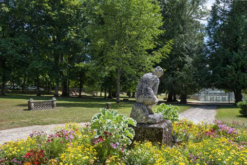  parc statue © Région Bourgogne-Franche-Comté, Inventaire du patrimoine