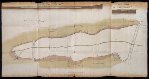  étang rivière aménagée © Région Bourgogne-Franche-Comté, Inventaire du patrimoine