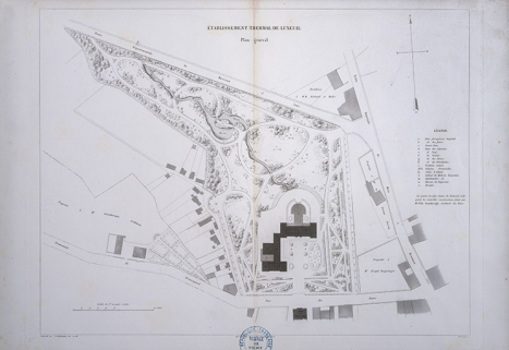 établissement thermal © Région Bourgogne-Franche-Comté, Inventaire du patrimoine