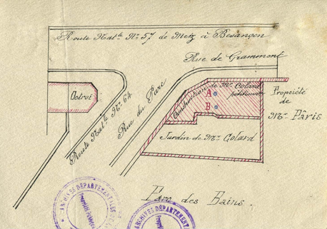 document manuscrit © Région Bourgogne-Franche-Comté, Inventaire du patrimoine  document manuscrit © Région Bourgogne-Franche-Comté, Inventaire du patrimoine