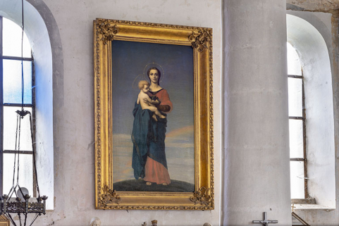 Vue d'ensemble depuis le vaisseau central de la nef. © Région Bourgogne-Franche-Comté, Inventaire du patrimoine