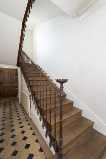 escalier © Région Bourgogne-Franche-Comté, Inventaire du patrimoine escalier © Région Bourgogne-Franche-Comté, Inventaire du patrimoine