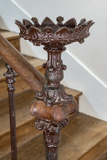 escalier © Région Bourgogne-Franche-Comté, Inventaire du patrimoine escalier © Région Bourgogne-Franche-Comté, Inventaire du patrimoine