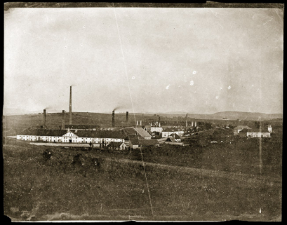 [Vue d'ensemble de la saline de Gouhenans], [entre 1844 et 1855]. © Musée Niepce, Chalon-sur-Saône