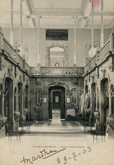 établissement thermal © Région Bourgogne-Franche-Comté, Inventaire du patrimoine établissement thermal © Région Bourgogne-Franche-Comté, Inventaire du patrimoine