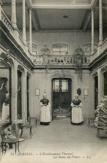 établissement thermal © Région Bourgogne-Franche-Comté, Inventaire du patrimoine établissement thermal © Région Bourgogne-Franche-Comté, Inventaire du patrimoine