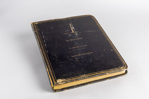 Japy Frères de Beaucourt à Delle Haut-Rhin. Sandoz voyageur, catalogue [1ère de couverture], 1835. © Région Bourgogne-Franche-Comté, Inventaire du patrimoine