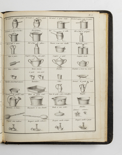 Tableau des ustensiles de la manufacture de Japy Frères, à Beaucourt [... : catalogue]. Pl. 5, milieu 19e siècle. © Région Bourgogne-Franche-Comté, Inventaire du patrimoine
