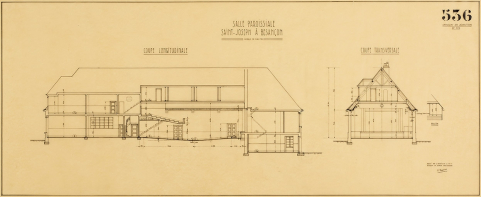 salle paroissiale cinéma © Région Bourgogne-Franche-Comté, Inventaire du patrimoine  salle paroissiale cinéma © Région Bourgogne-Franche-Comté, Inventaire du patrimoine