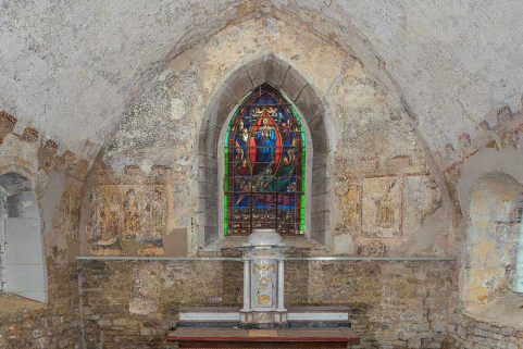 peinture monumentale © Région Bourgogne-Franche-Comté, Inventaire du patrimoine