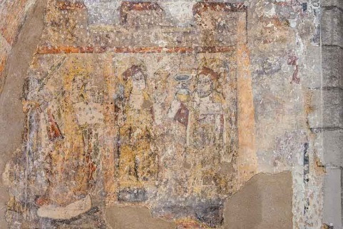 peinture monumentale © Région Bourgogne-Franche-Comté, Inventaire du patrimoine