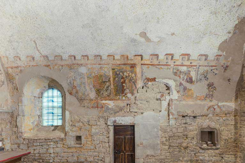 peinture monumentale © Région Bourgogne-Franche-Comté, Inventaire du patrimoine