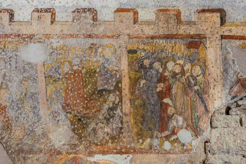 peinture monumentale © Région Bourgogne-Franche-Comté, Inventaire du patrimoine