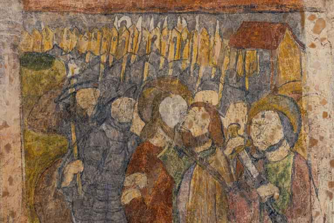 peinture monumentale © Région Bourgogne-Franche-Comté, Inventaire du patrimoine