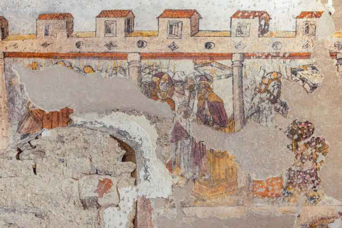 peinture monumentale © Région Bourgogne-Franche-Comté, Inventaire du patrimoine