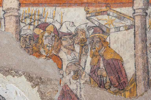 peinture monumentale © Région Bourgogne-Franche-Comté, Inventaire du patrimoine