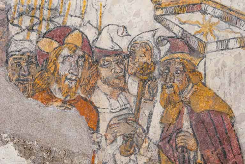 peinture monumentale © Région Bourgogne-Franche-Comté, Inventaire du patrimoine