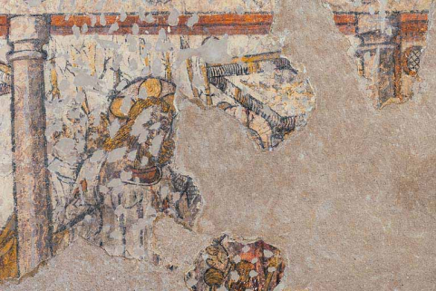 peinture monumentale © Région Bourgogne-Franche-Comté, Inventaire du patrimoine