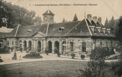 établissement thermal © Région Bourgogne-Franche-Comté, Inventaire du patrimoine établissement thermal © Région Bourgogne-Franche-Comté, Inventaire du patrimoine