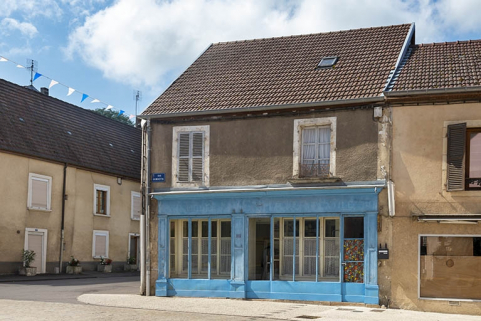  devanture de boutique © Région Bourgogne-Franche-Comté, Inventaire du patrimoine