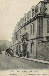 hôtel de voyageurs portail © Édition G.B., Lons-le-Saunier  hôtel de voyageurs portail © Édition G.B., Lons-le-Saunier