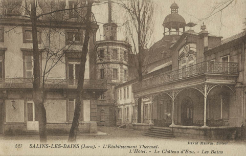 établissement thermal hôtel de voyageurs © Région Bourgogne-Franche-Comté, Inventaire du patrimoine  établissement thermal hôtel de voyageurs © Région Bourgogne-Franche-Comté, Inventaire du patrimoine