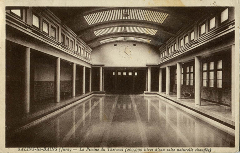 établissement thermal piscine © Région Bourgogne-Franche-Comté, Inventaire du patrimoine  établissement thermal piscine © Région Bourgogne-Franche-Comté, Inventaire du patrimoine